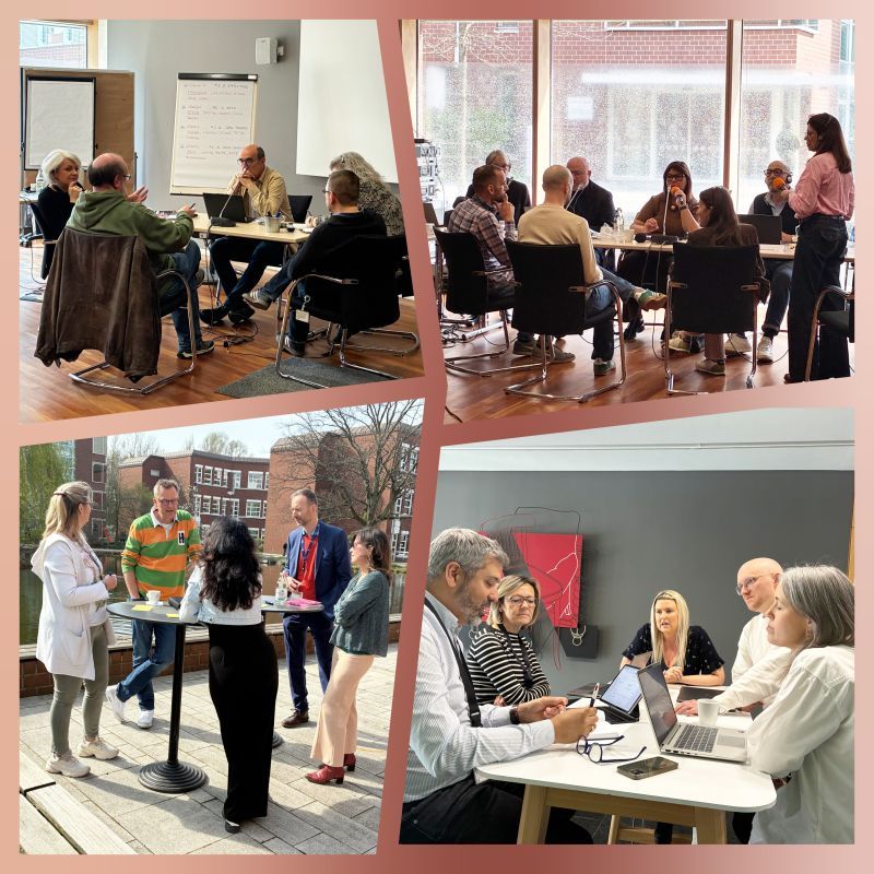 ccooaxa's tweet photo. Trabajo intenso en Colonia con el Comité Europeo del Grupo AXA: reflexión y colaboración con compañeros de toda Europa.
Transformación digital, IA, formación y estrategia, con foco en personas y diálogo social.
Gran acogida por la delegación alemana, avanzando juntos 🇪🇺🤝 https://t.co/ytLNoEKfWT