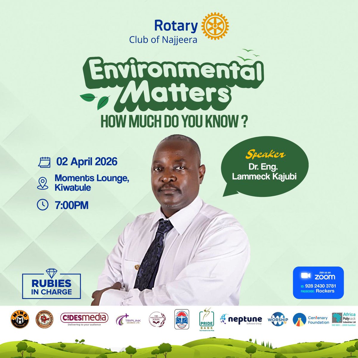 Rotary Club of Najjeera - D9213 tweet media