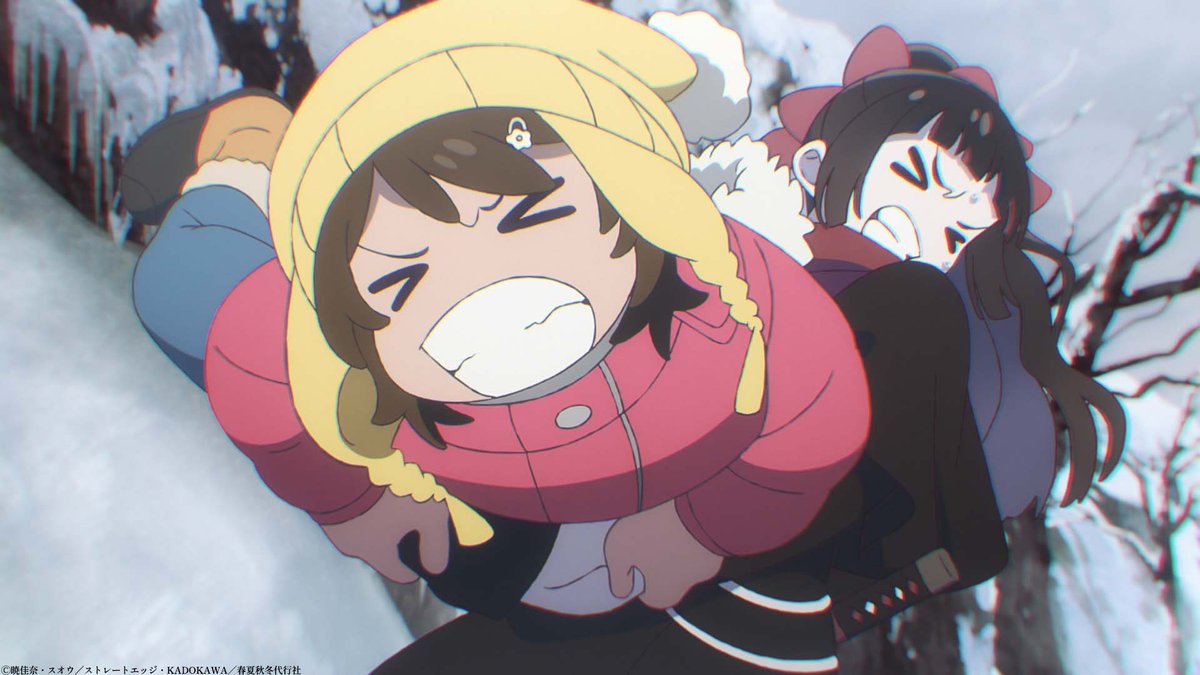 「やだやだやだやだ、やだ！」

「大人しくしろ海老娘っ...！」

#春夏秋冬代行者