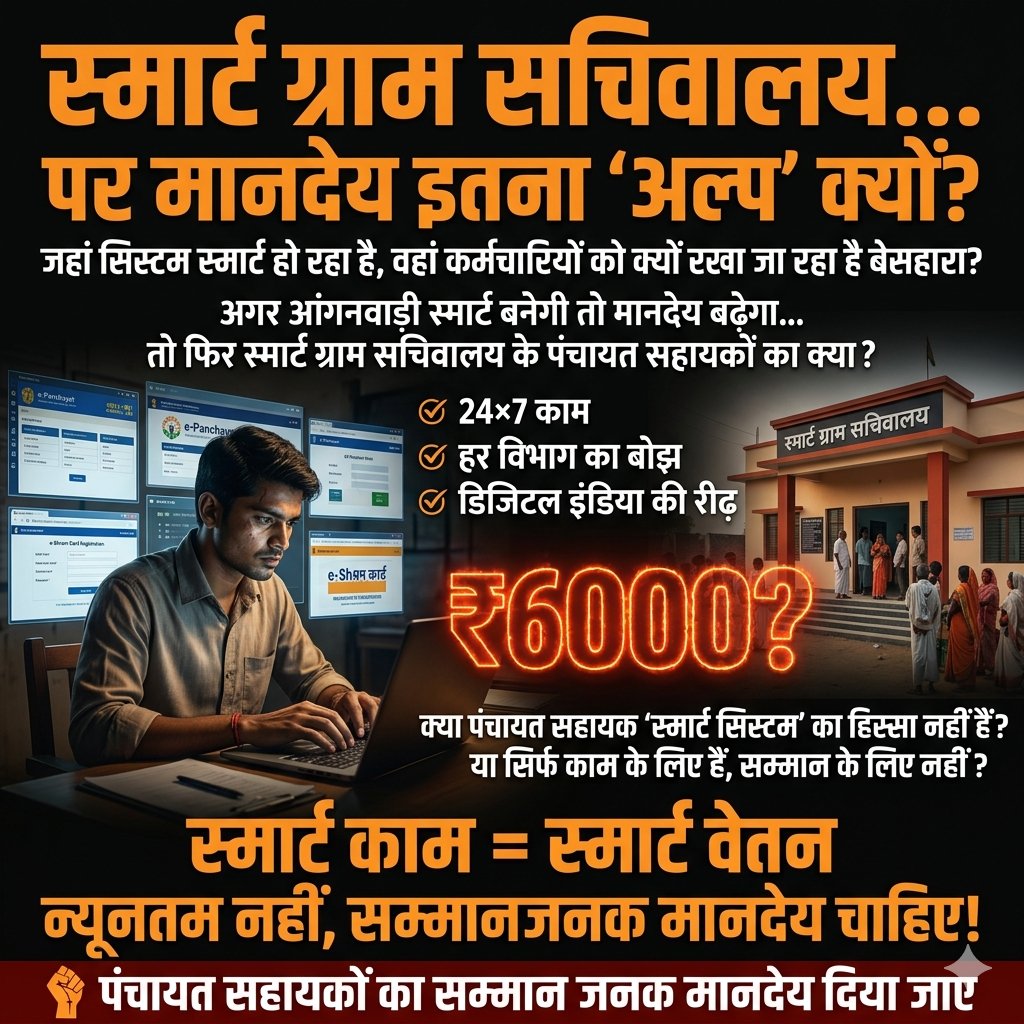 पंचायत सहायक यूनियन - उत्तर प्रदेश tweet media