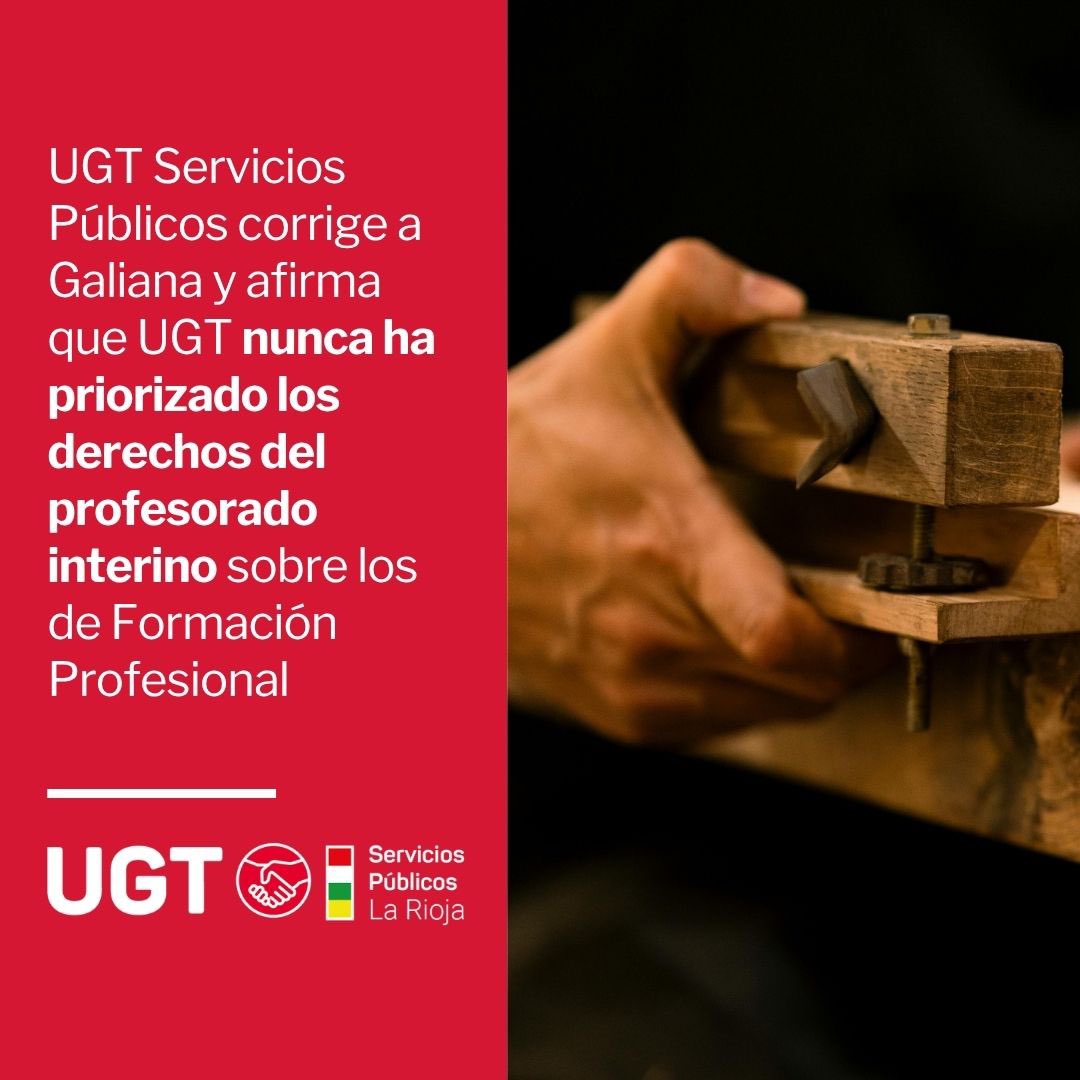 UGT Servicios Públicos La Rioja tweet media