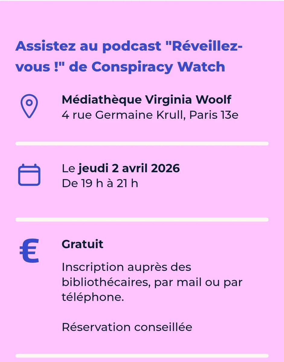 Réveillez-vous ! tweet media