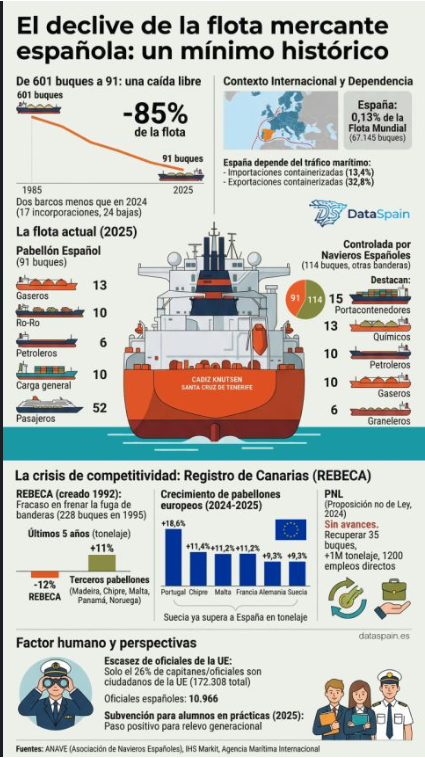AlvaroNdeVM's tweet photo. Declive de la flota mercante española 

Via: https://t.co/hkMXqjXjQM https://t.co/a78u503RmE