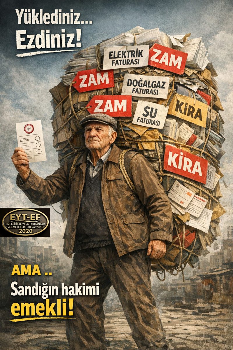 EYT VE EMEKLİLER DERNEĞİ tweet media
