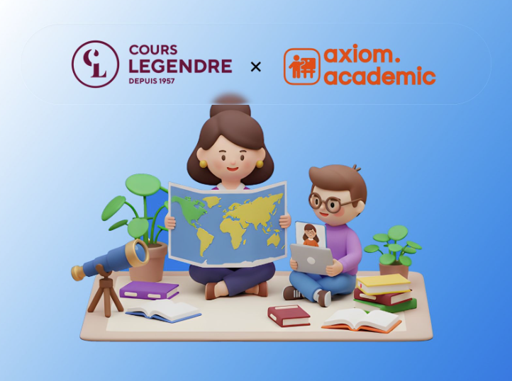 CoursLegendre's tweet photo. 🌍 Cours Legendre s’étend à l’international
Nous franchissons une nouvelle étape en annonçant notre partenariat avec @AxiomAppFR , un acteur clé du soutien scolaire international
🖊️ Pour en savoir plus : https://t.co/l1yTOw07Wc
📰 La presse en parle : https://t.co/2RFvk6Leup https://t.co/8BJoQ13oT6