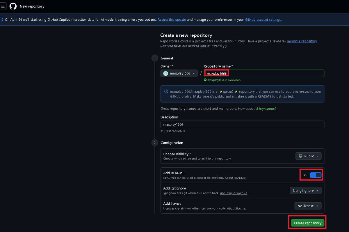 1. Login Github 2. เชื่อมจิต https://t.co/BCyrAVfoa8 3. กดสร้าง https ...