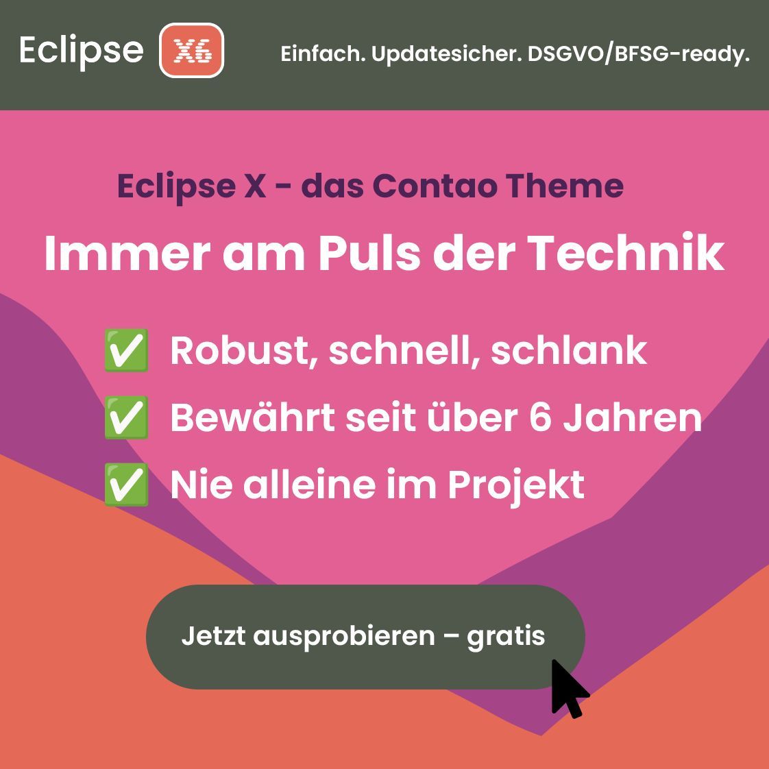 contaothemes's tweet image. Eclipse X – das Contao Theme für echten Projektalltag.

Robust, schnell, schlank.
Seit über 6 Jahren bewährt.
Top Support.

Jetzt kostenlos testen:
premium-contao-themes.com/testzugang-anf…

#contao_themes #contao #contaotheme #contaothemes #contao_themes
