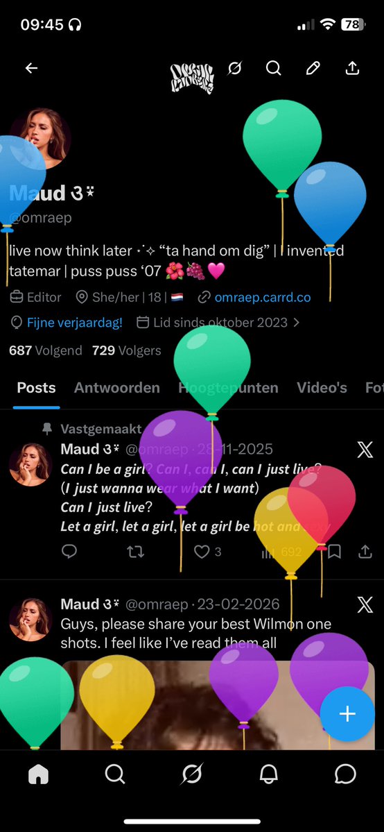 Maud ও⍣ tweet media