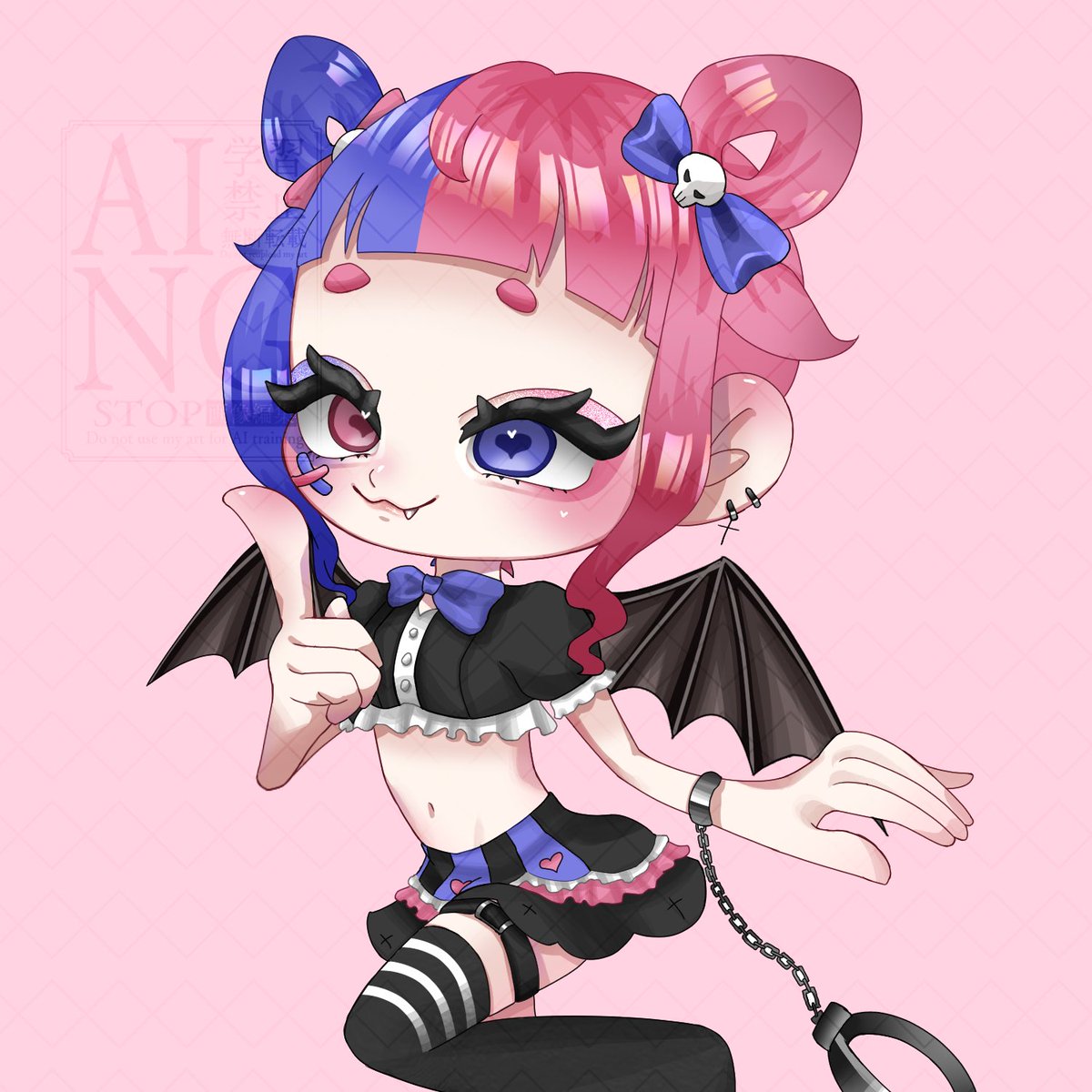 grape__illust's tweet photo. 【作品交換】

デフォルメイラストご確認いただきました🙂‍↕️

※保存・スクリーンショット・AI学習等禁止 https://t.co/DURxdO36yi