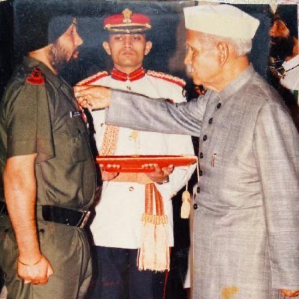 Brigadier Hardeep Singh Sohi,Shaurya Chakra (R) tweet media