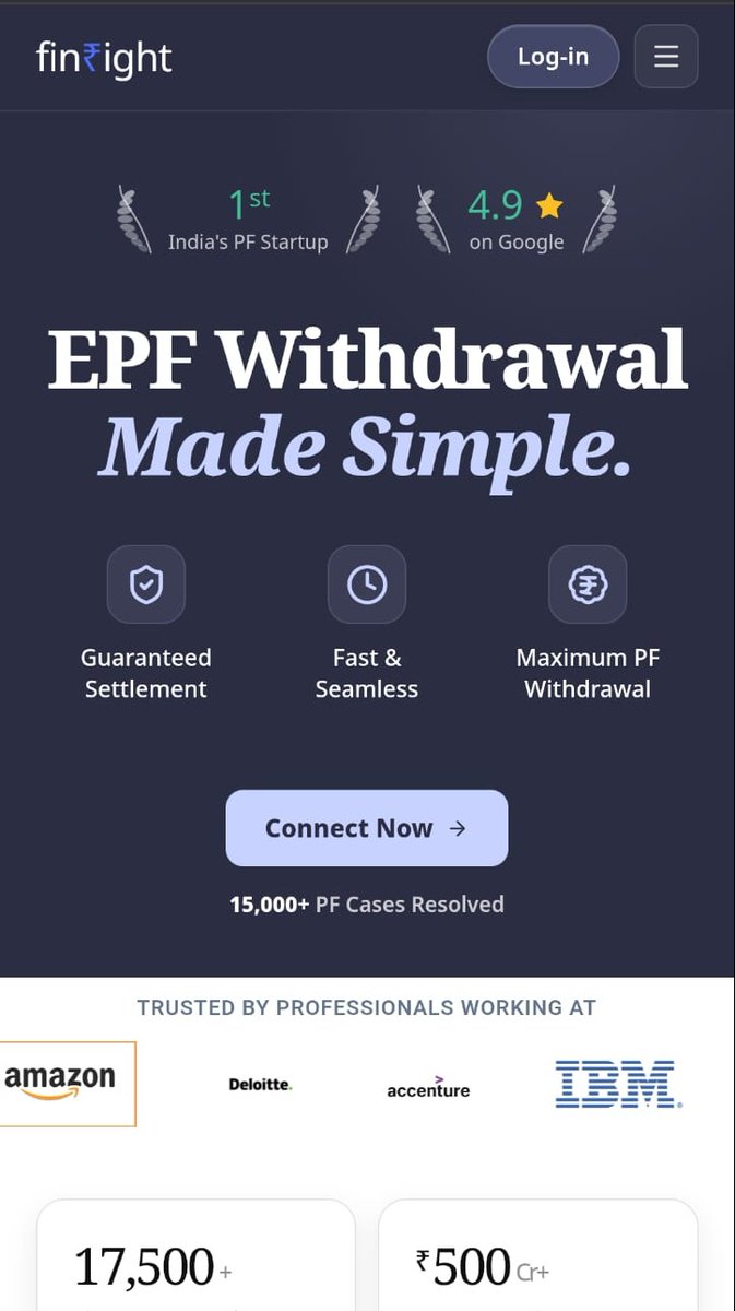 FinRight's tweet photo. Wonder why your PF withdrawal got rejected?

EPFO shows 2 reasons.
Most people focus on the 2nd like “Father’s name differs” or “Claim settled.”

But the real issue is the 1st reason. Fix that, and it goes through.

👉 Skip the back-and-forth. Book a free call.