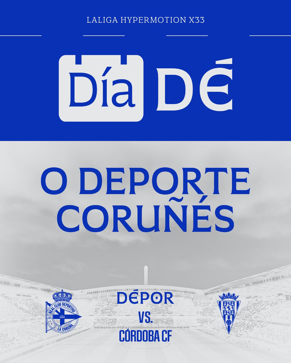 TranviasCoruna's tweet photo. Forza Dépor! Hoxe, cita ante o Córdoba CF as 20:00, partido declarado "Día Dé... O Deporte Coruñés". Ven en bus!
🚍#VenEnBus: Reforzo Especial Fútbol.
⌚Dende as 18:00, último as 22:40.
📍De Plza.Pontevedra a Campus Elviña e viceversa. https://t.co/R8OEQDxwZS