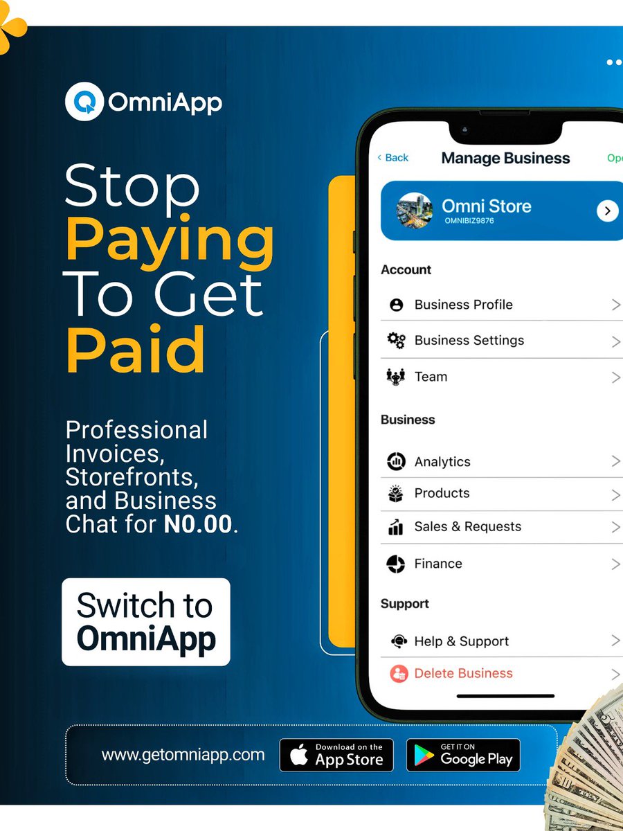 omniapphq's tweet photo. OmniApp gives you the full suite of business tools for free. 

In business cash flow is king. 
Why spend your profit on monthly subscriptions just to look professional? 

Keep your money where it belongs in your business. 
#OmniApp #BusinessTools #FreeSoftware https://t.co/gEsTwkE0HU