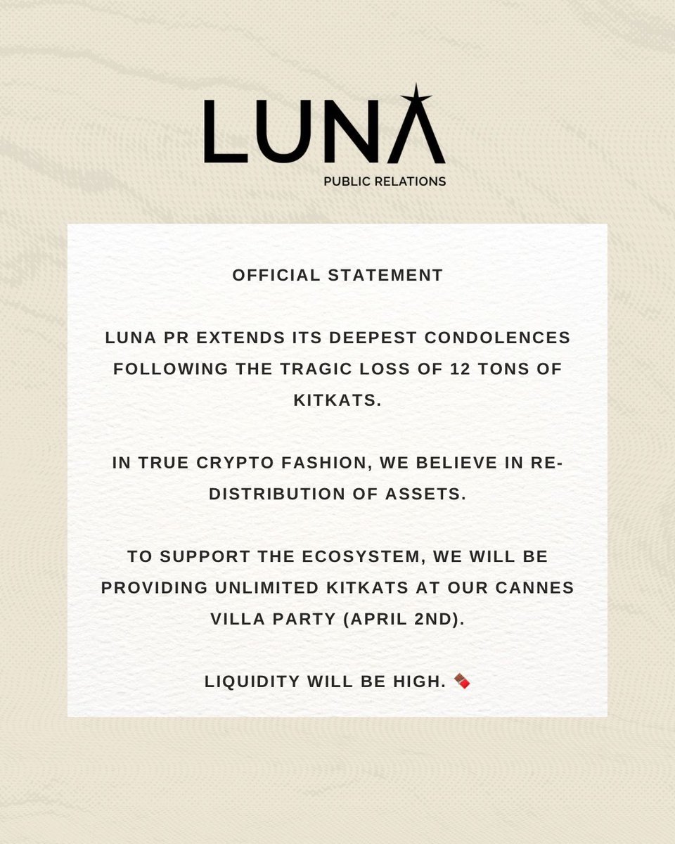 Luna PR tweet media