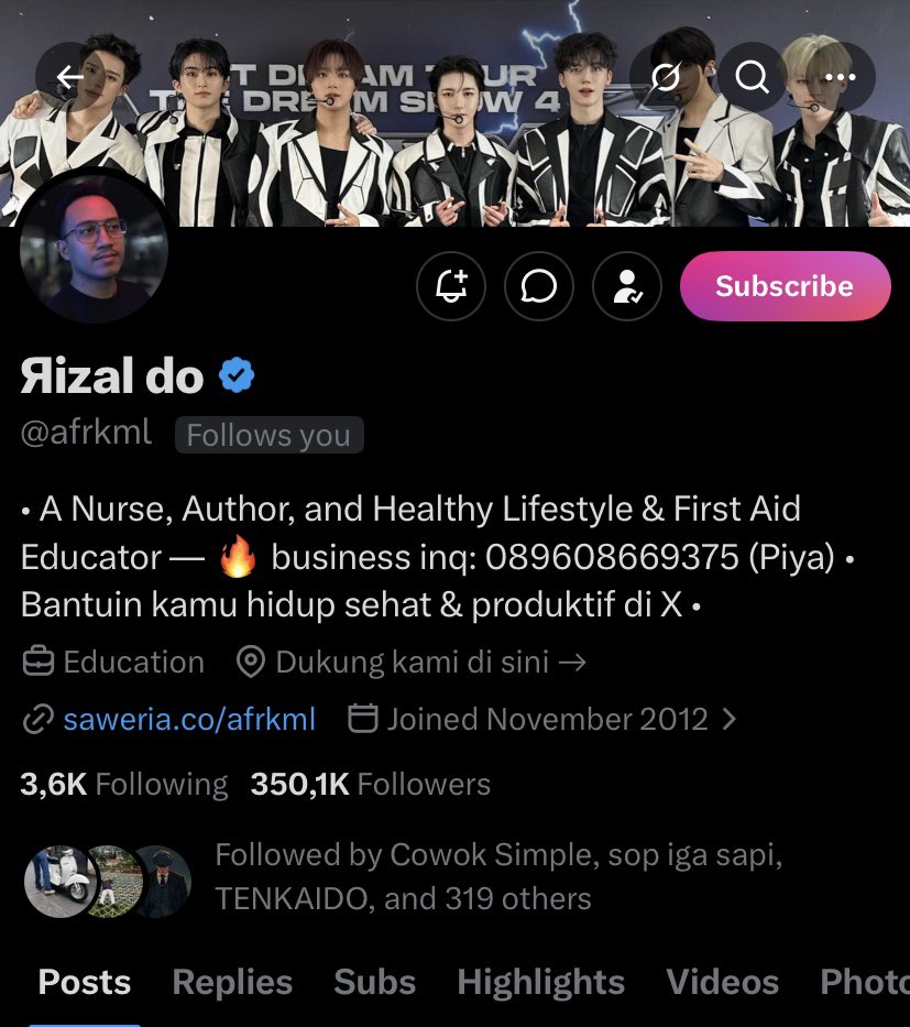 Restu | Sharing is Caring tweet media