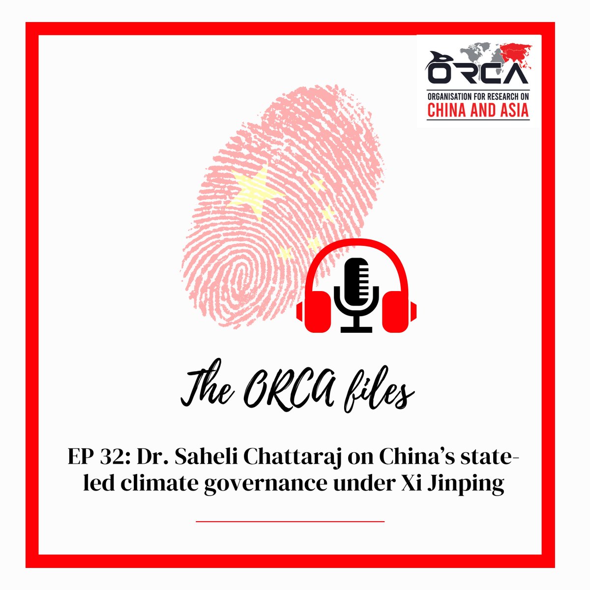 Organisation for Research on China & Asia (ORCA) tweet media