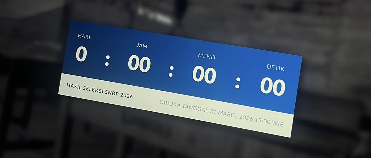 🅰️caa • BISMILLAH SNBP26 tweet media