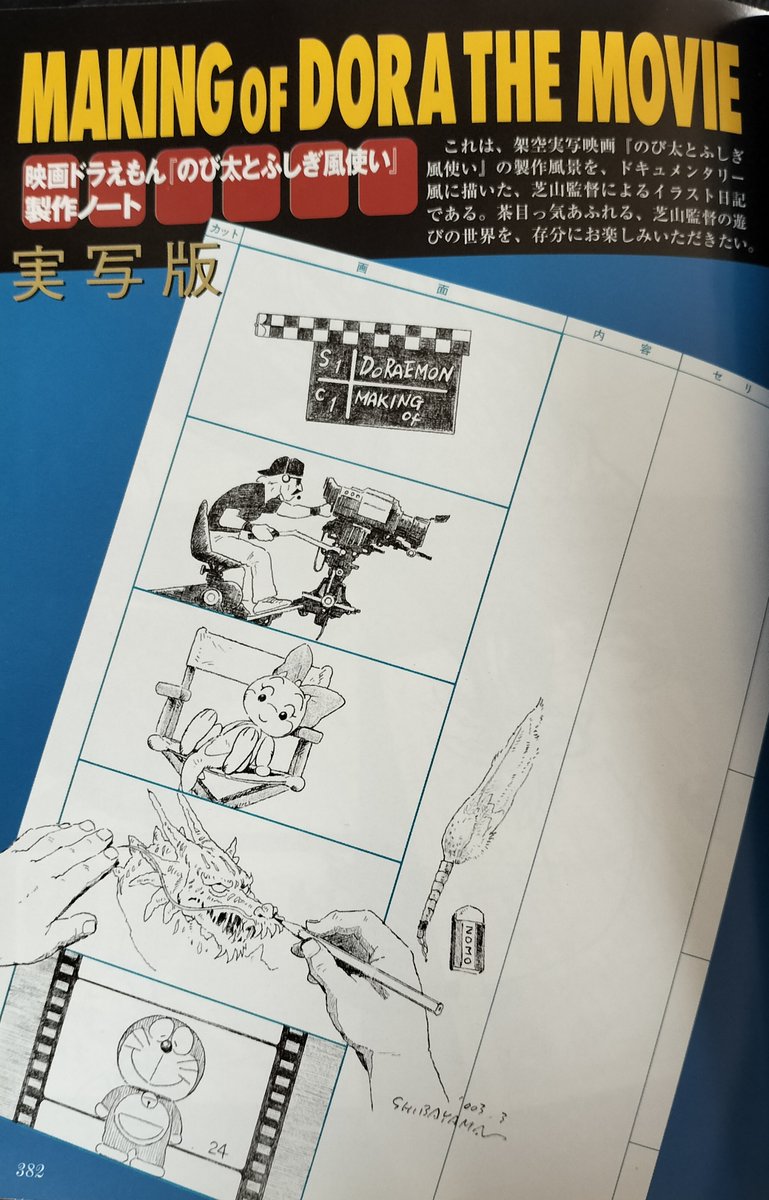 芝山監督のこの遊び心には大変な感銘を受けました。
実写ドキュメンタリー風の予告は日本誕生でもされていた記憶があります。 