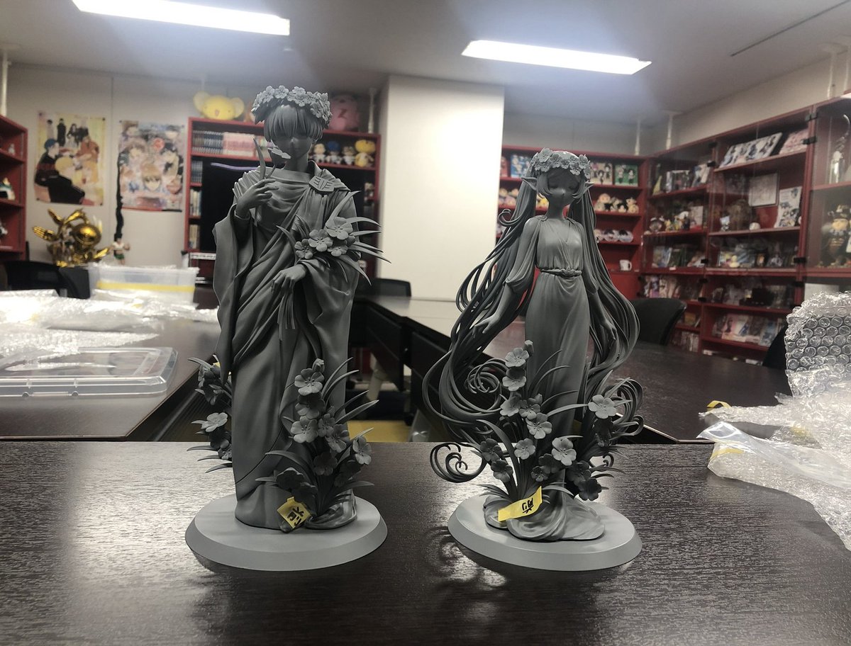 Madhouse_News's tweet photo. 『#葬送のフリーレン』 マッドハウス × デザインココ  - Art Nouveau Style -1/7スケールフィギュア✨

受注締切間近！4月2日まで
完全受注生産  ☆cocoストアセット購入特典あり https://t.co/0uOAm5iaDl

簑島綾香さんのイラストからデコマスへの制作過程です⭐️（グレー原型時の立たせ位置😓） https://t.co/6b9uIquRU3