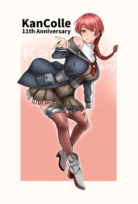 公開してないけど、実はビキニのレイヤーやその下も描いてるアメリカン赤毛お姉さん 