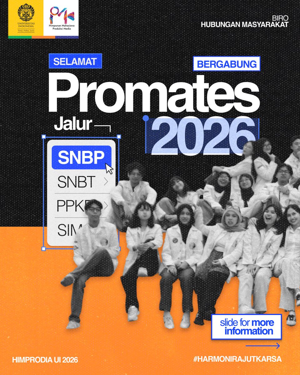 Himpunan Mahasiswa Produksi Media UI tweet media