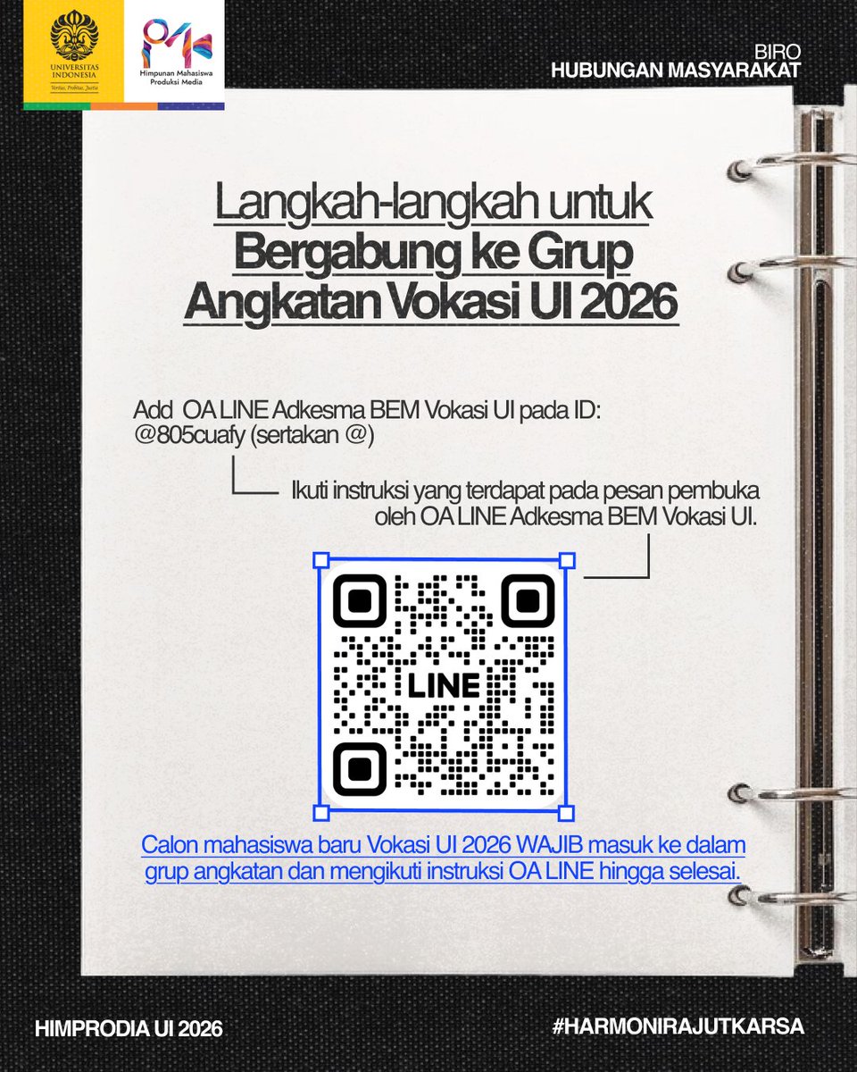 Himpunan Mahasiswa Produksi Media UI tweet media