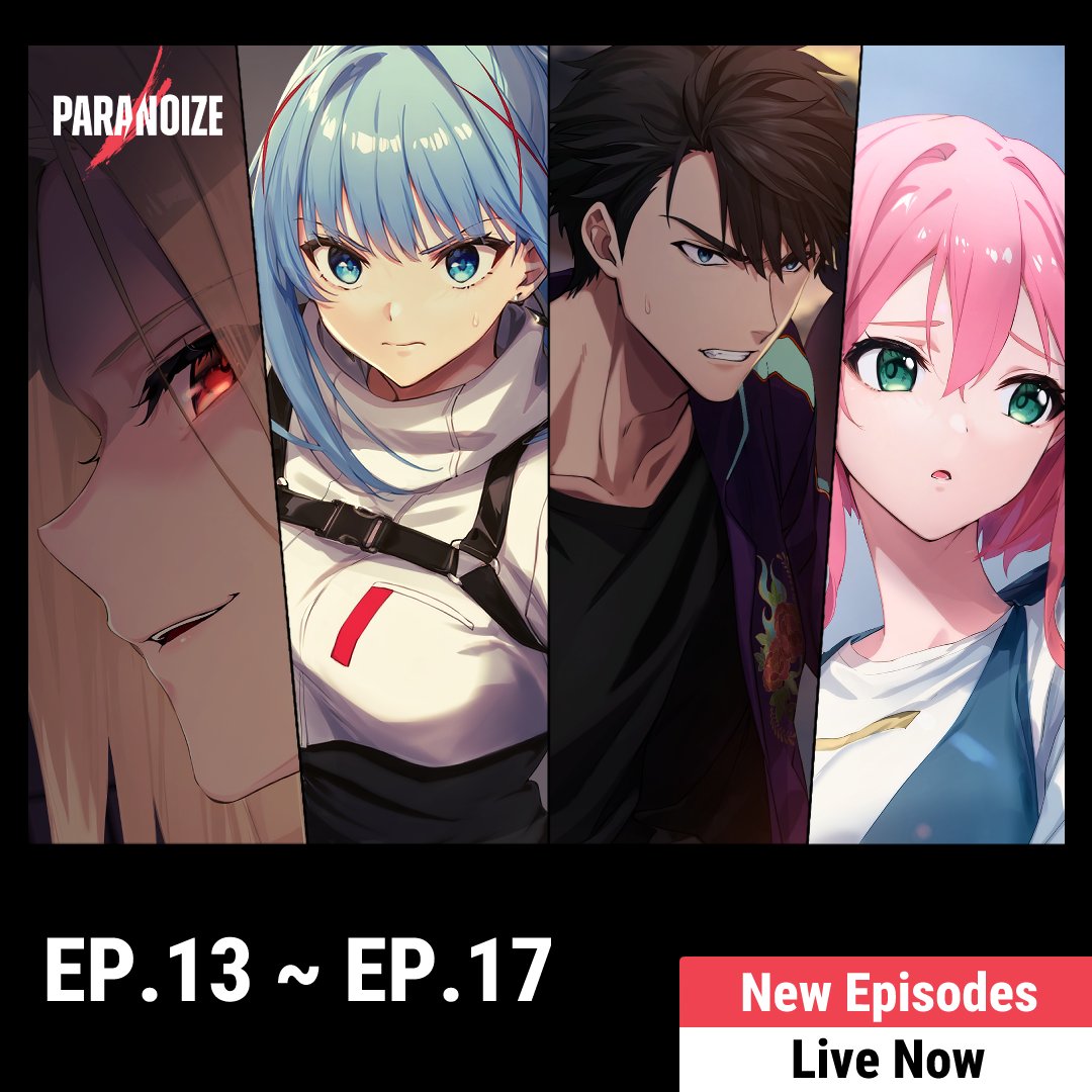 パラノイズ公式・毎月1日深夜0時 tweet media