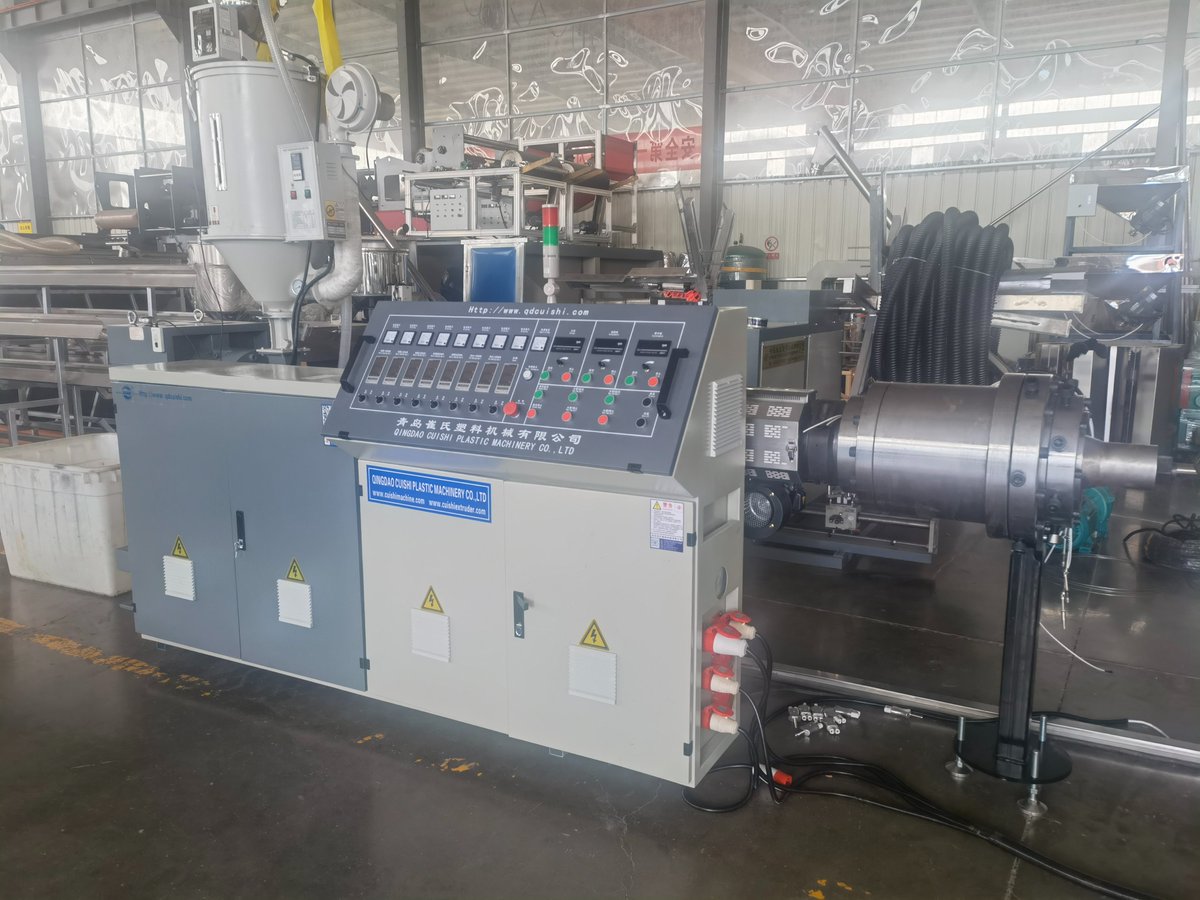 CuishiPlastic's tweet image. Produce strong MPP power cable pipes for 10KV+ lines! ⚡ Trenchless-ready, heat resistant, Ø20-1200mm. High output, clean cuts.

🔗 cnplasticmachinery.com
📧 sales@qdcuishi.com
#mpppipe #cableprotection #pipemanufacturing #qingdaocuishi