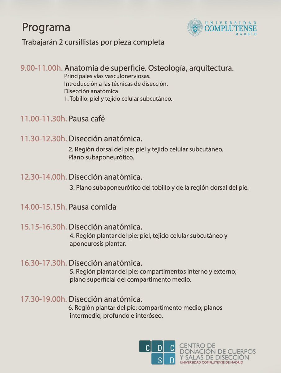 Sociedad Anatómica Española tweet media