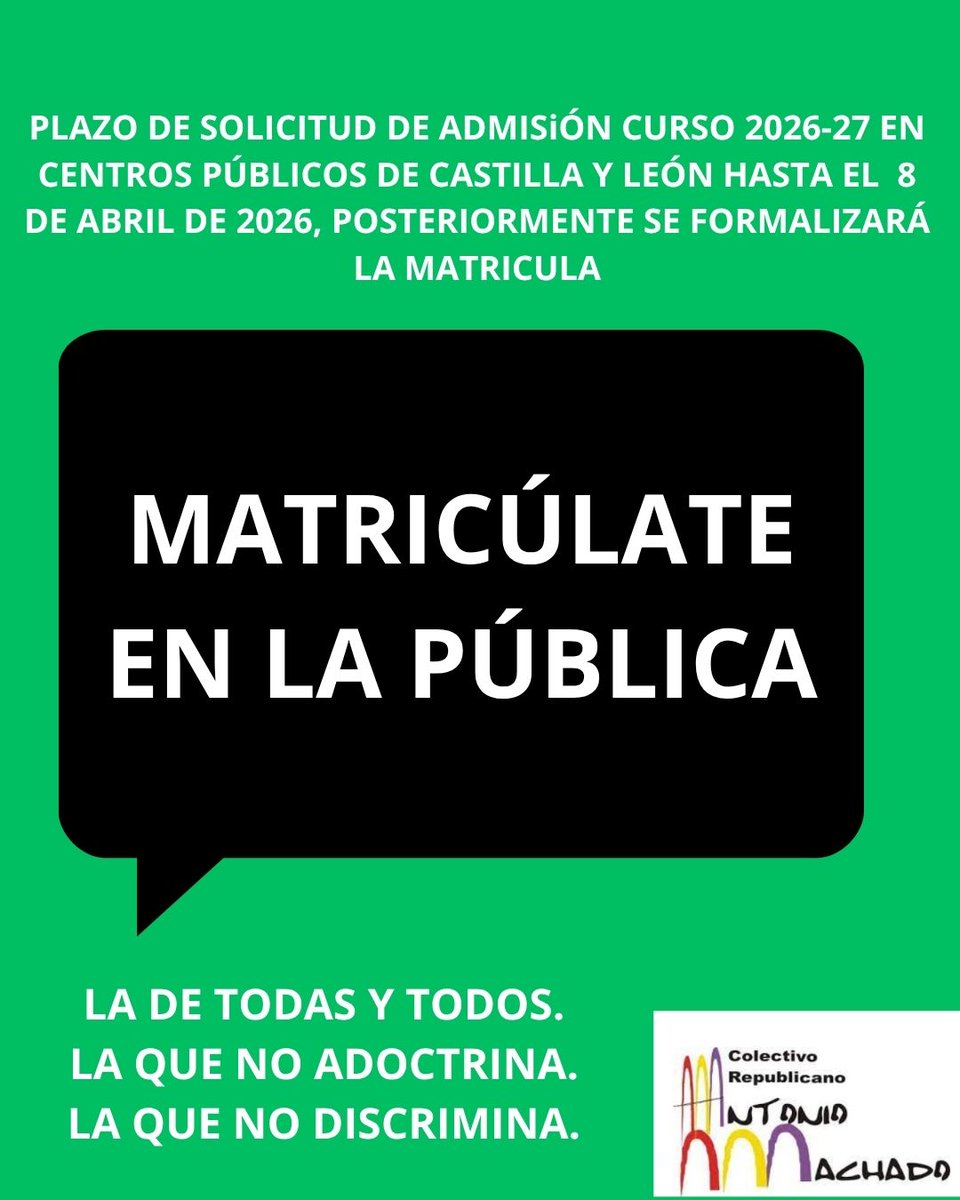 CRAM Colectivo Republicano Antonio Machado tweet media