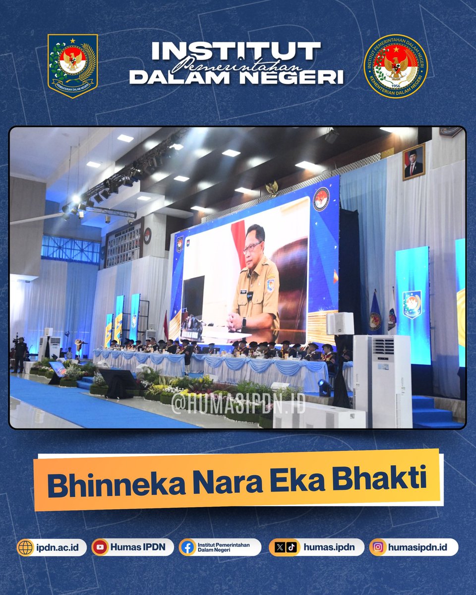 HumasIpdn's tweet photo. Jatinangor (31/03/2026), Lebih dari sekedar angka, _dies natalis_ IPDN ke-70 menjadi wujud komitmen IPDN mencetak kader pemerintahan yang kompeten dan berintegritas. https://t.co/M5wvTru5L2