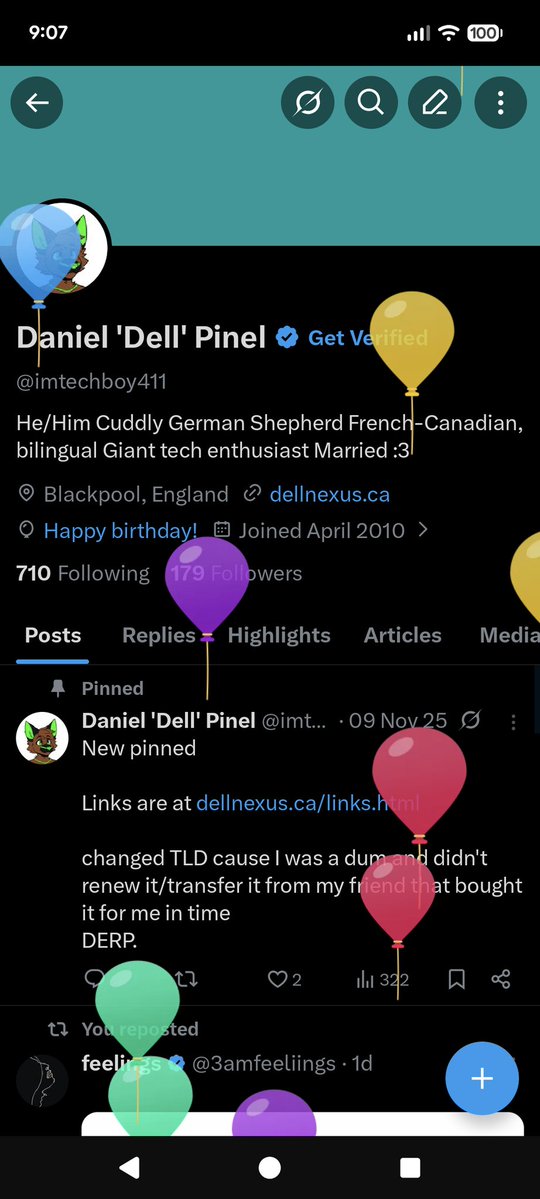 Daniel 'Dell' Pinel tweet media