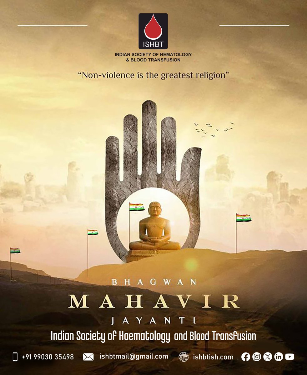 Indian Society of Haematology & Blood Transfusion tweet media