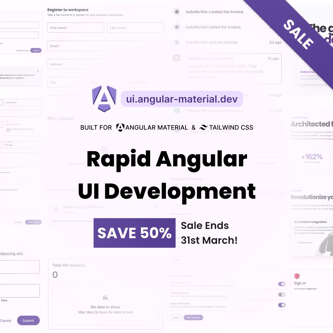 Angular Material Dev tweet media