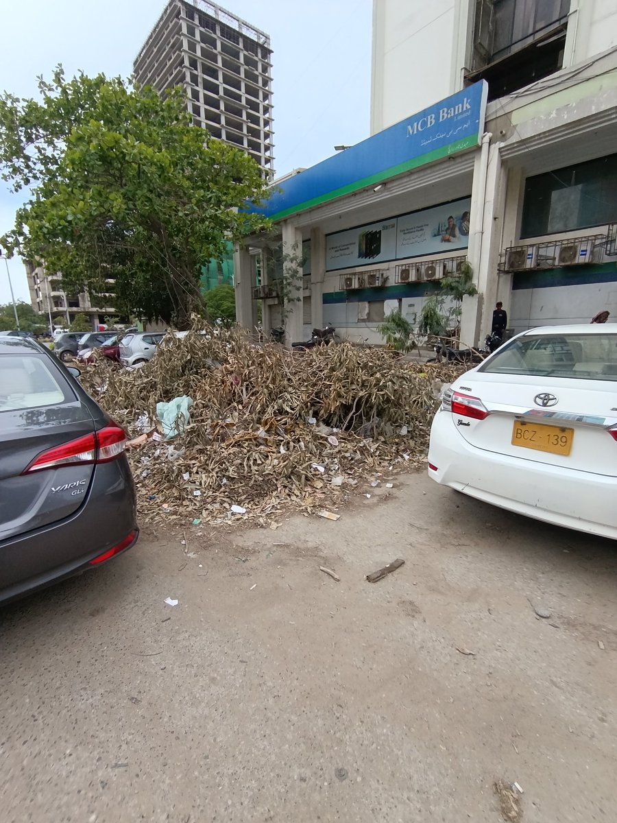 saadankalia's tweet photo. @KmcPakistan These trees went down after March 19th wind storm. 12 days have passed still laying there unattended The location is Shahra e  Faisal Service road next to Mehdi Tower/ PSO pump Sindhi Muslim @murtazawahab1 please help to pickup the complain number 1339 not working. https://t.co/GBf5lfAkuv