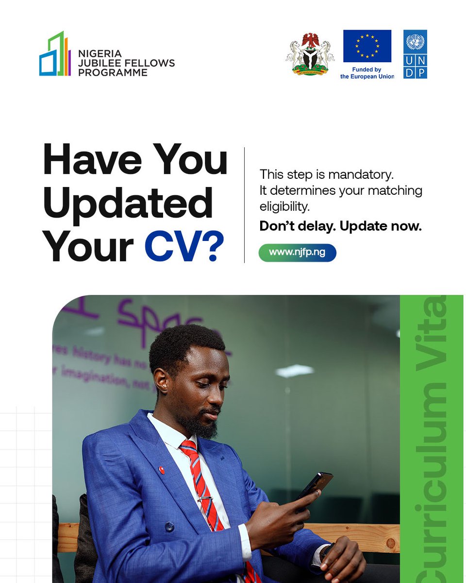 Nigeria Jubilee Fellows Programme tweet media