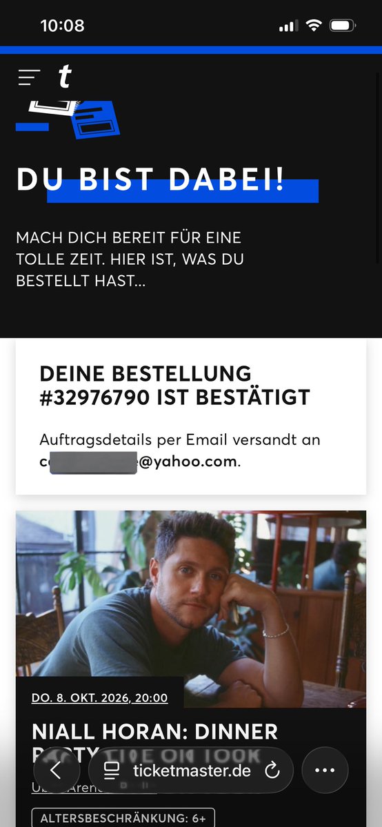 guess i’m seeing you in Berlin 🤩🤩 <a href="/NiallOfficial/">Niall Horan</a>