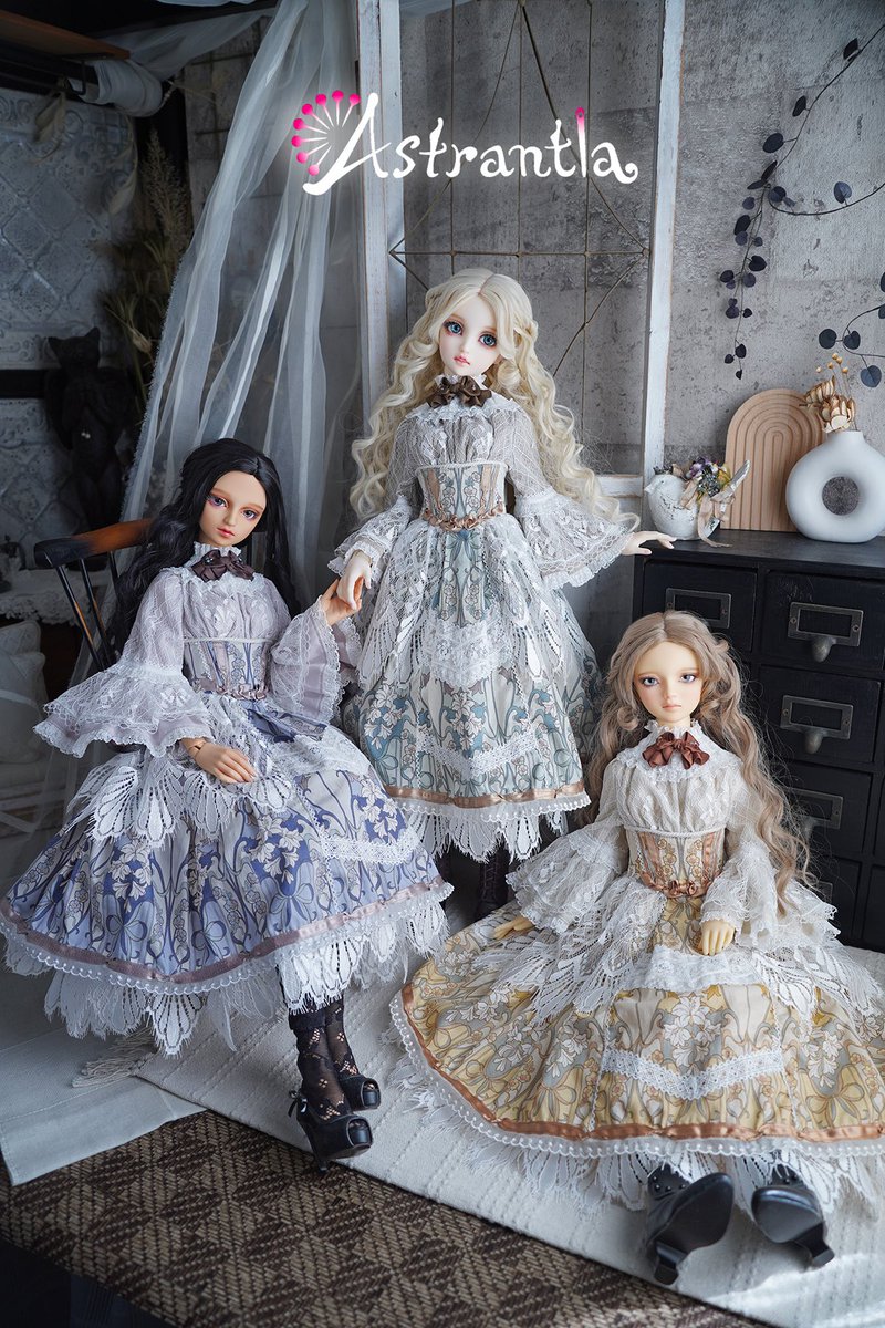 ◆ドレス受注のご案内◆ 
新作Lily dress
(SD~SD16まで着用OK)
久しぶりの柄物、初の姫袖です☺️華やかなドレスになりました

4/4(土)21時より先着にて受付
カート事前登録→同日20時半頃まで 
よろしくお願い致します

カート astrantiashop.cart.fc2.com
ブログ astrantiadoll.blog.fc2.com
 #Astrantia
+