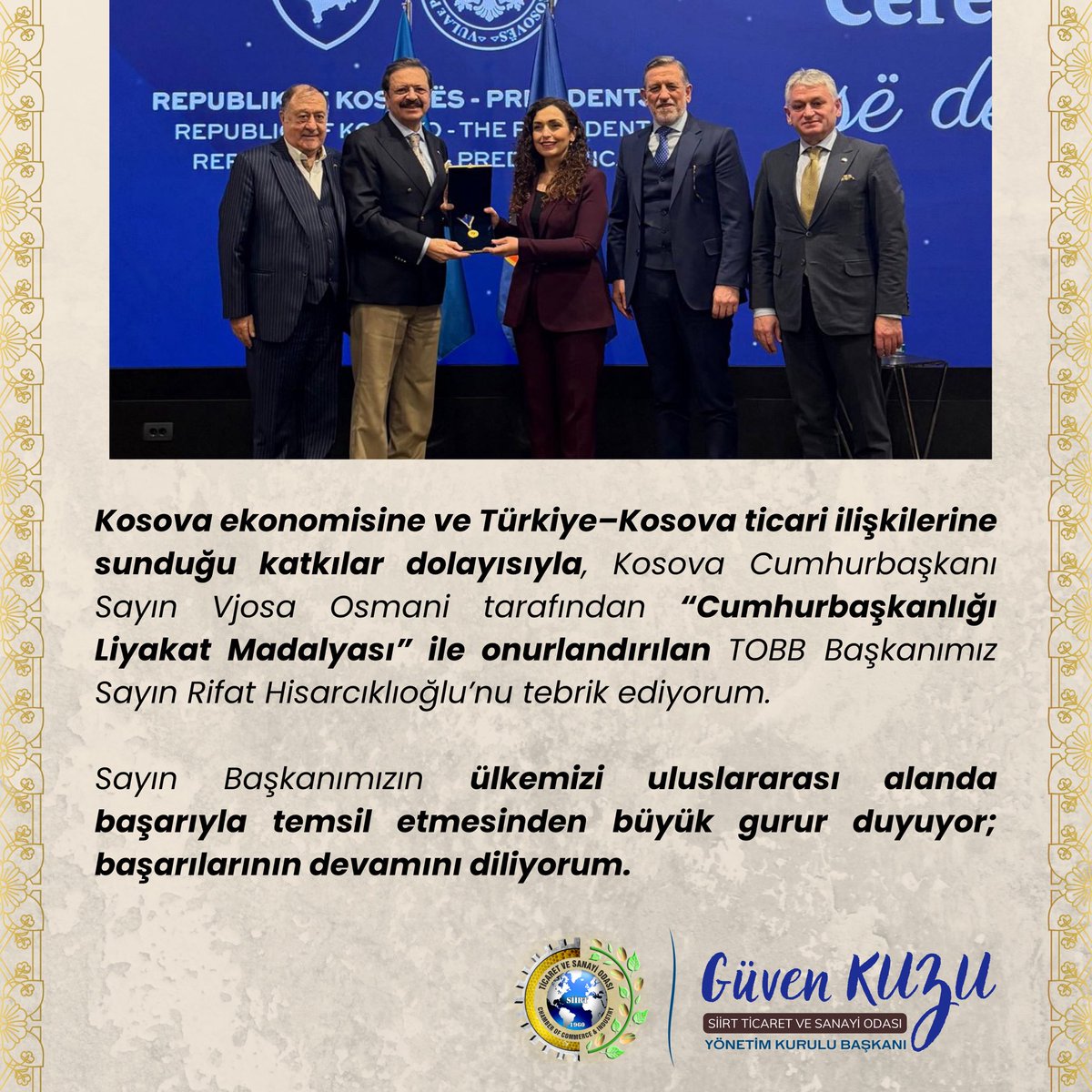 Siirt TSO tweet media