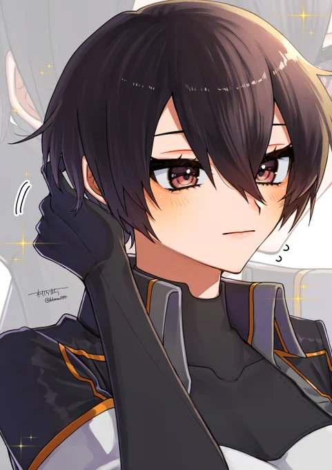 ショートヘア長門