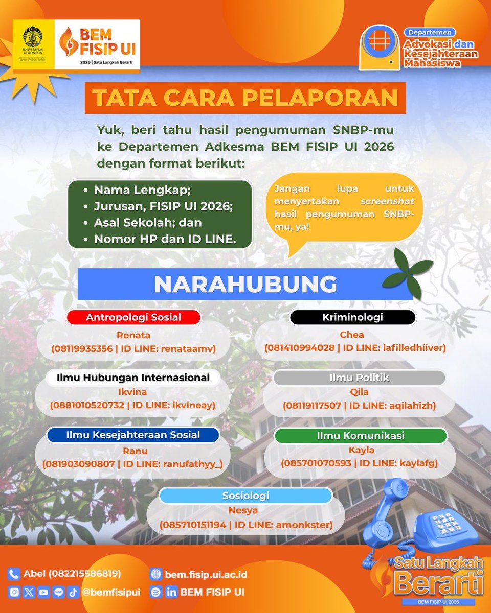 BEM FISIP UI tweet media