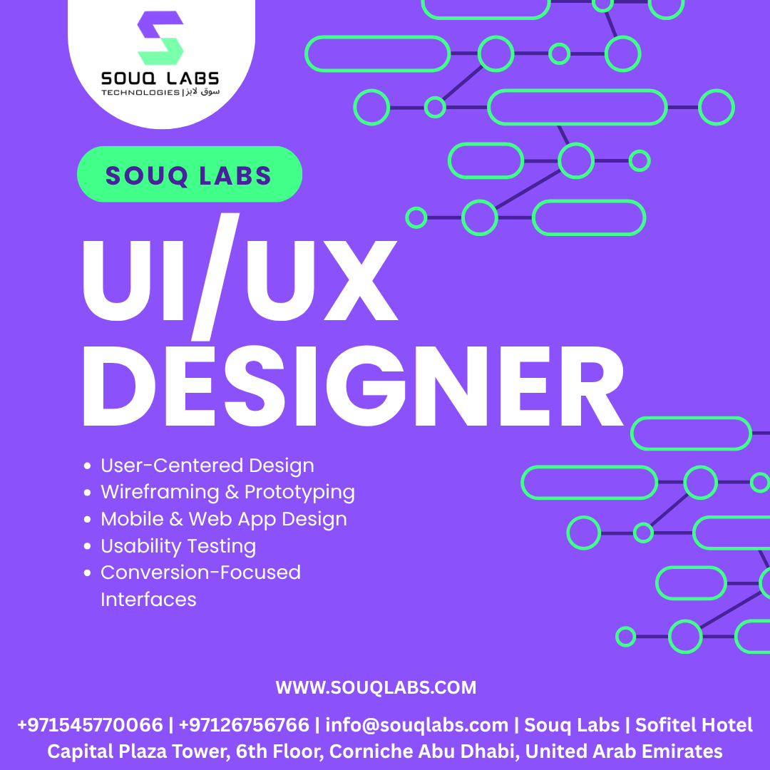 souqlabs's tweet photo. Design that works, not just looks 👇User-Centered Design
Wireframing &amp; Prototyping
Mobile &amp; Web App Design
Usability Testing
Conversion-Focused InterfacesWe create seamless, engaging experiences that turn users into customers 🚀#UIUX #UXDesign #UIDesign #WebDesign #AppDesign https://t.co/GXfuuGUfnx