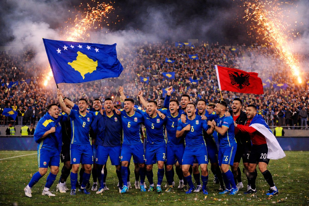 HISTORY can be written tonight with Kosovo qualifying for the first time in a world championship!

#KOSTUR