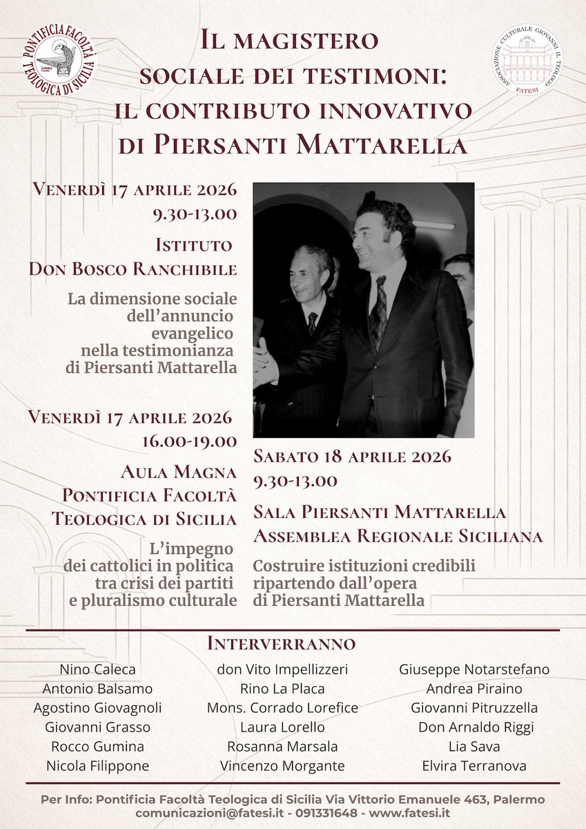 Facoltà Teologica di Sicilia tweet media