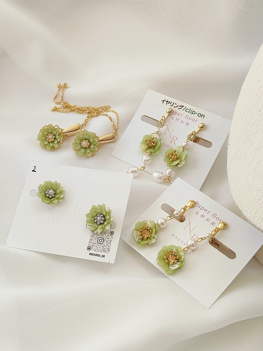 紙と布で花をつくる人｜青い紫陽花と、2羽の鳥のいる暮らし tweet media