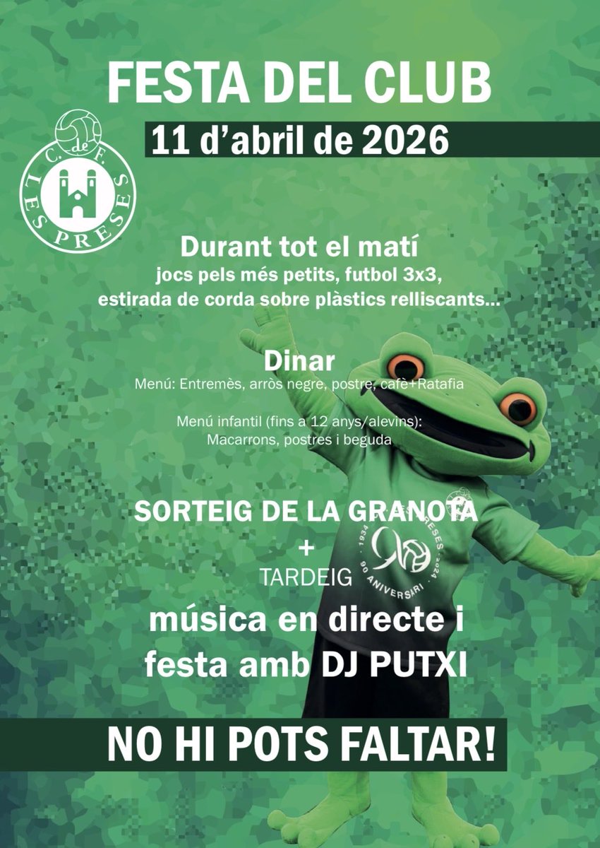 CF Les Preses tweet media