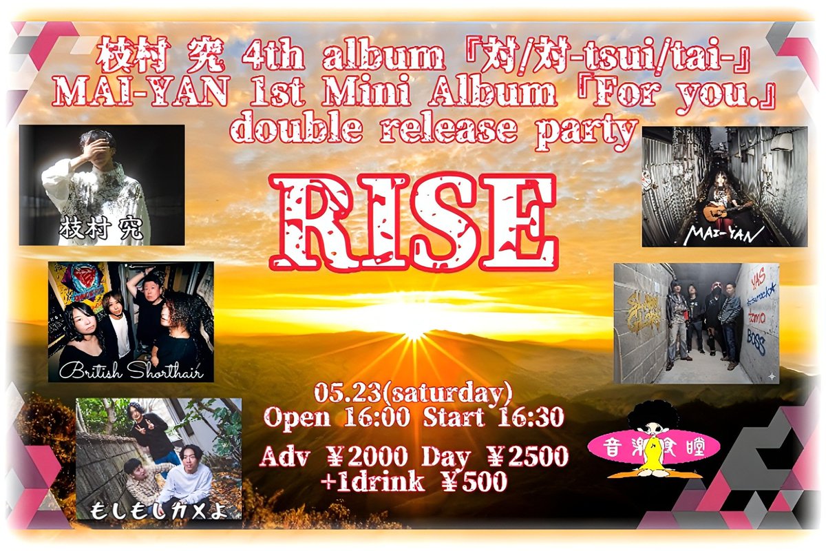 音楽食瞠 tweet media