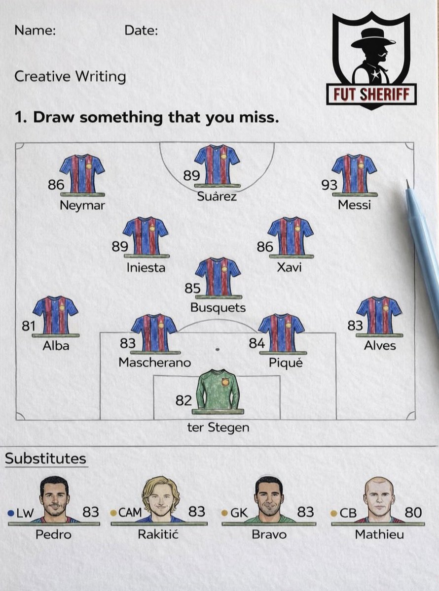 Out Of Context Barça tweet media