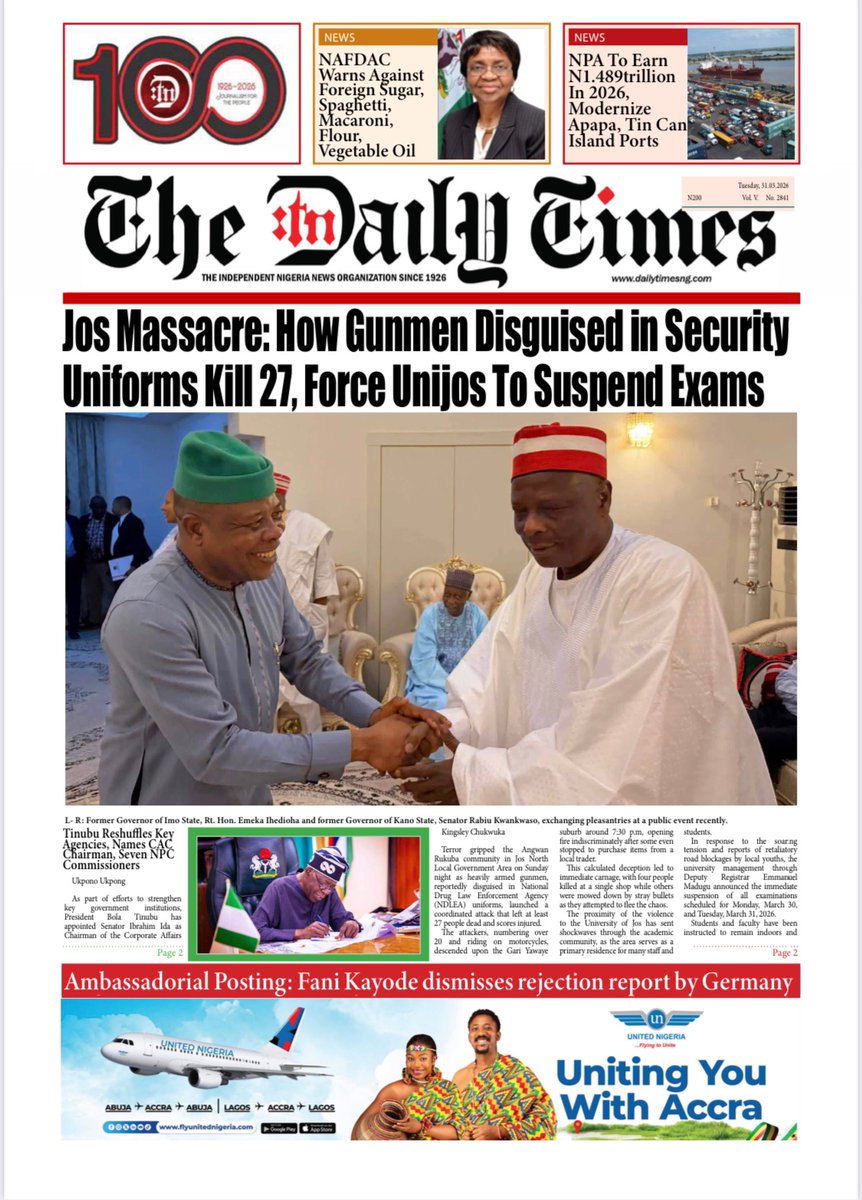 Daily Times Nigeria tweet media