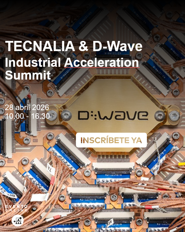 tecnalia's tweet image. Celebramos el Industrial Acceleration Summit con 
D-Wave, @EARTOBrussels , GAIA, Forschungszentrum Jülich, Erhardt Serikat, @Telefonica y @bbva para aplicar la #QuantumComputing a logística, finanzas y operaciones.

📅 28 abril · Online
👇👇👇👇
tecnalia.com/agenda/tecnali…

#Quantum